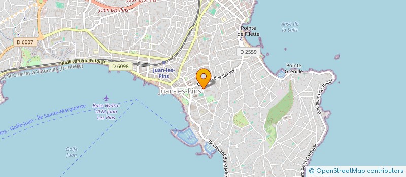 localisation de l'entreprise SCI VALENTIN  ANTIBES