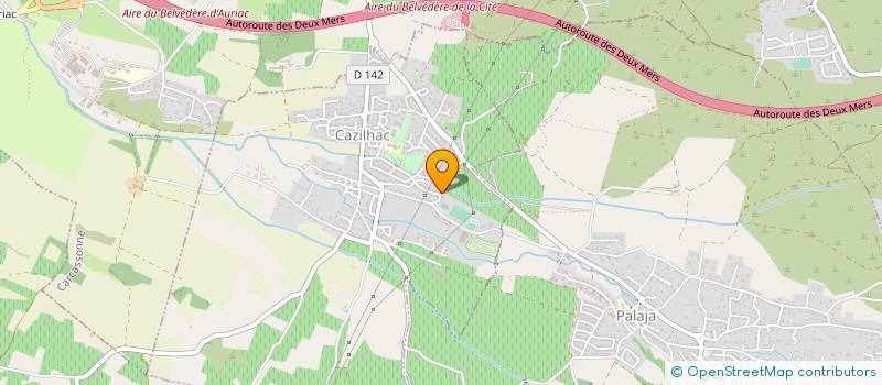 localisation de l'entreprise SCI VALENTIN à CAZILHAC