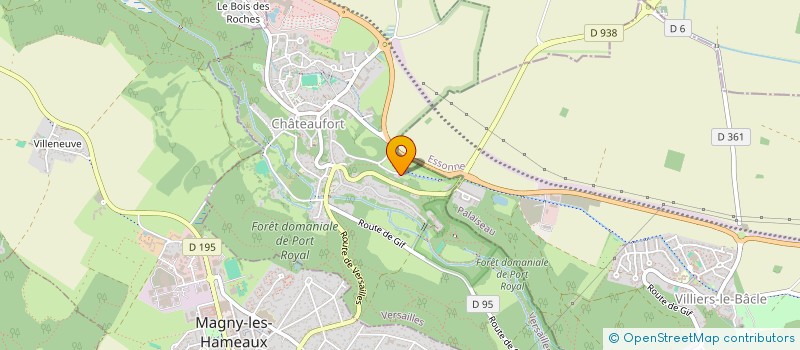 localisation de l'entreprise SCI VALENTIN  CHATEAUFORT