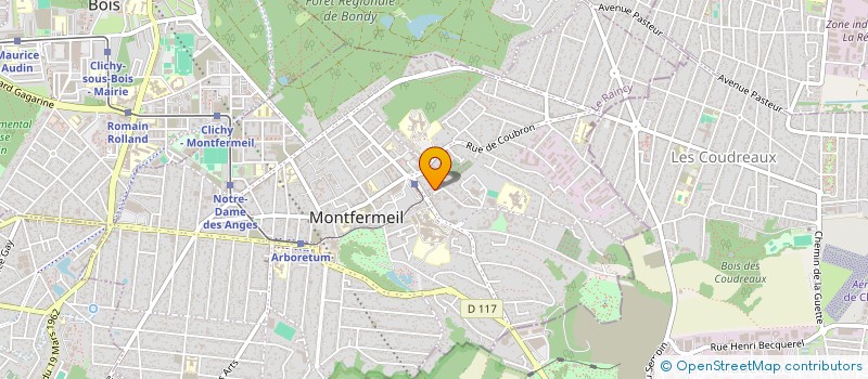 localisation de l'entreprise SCI VALENTIN  MONTFERMEIL