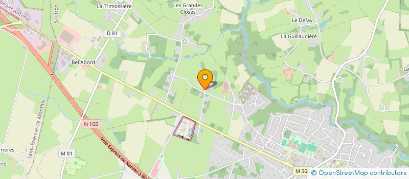 localisation de l'entreprise SCI VALENTIN  SAUTRON