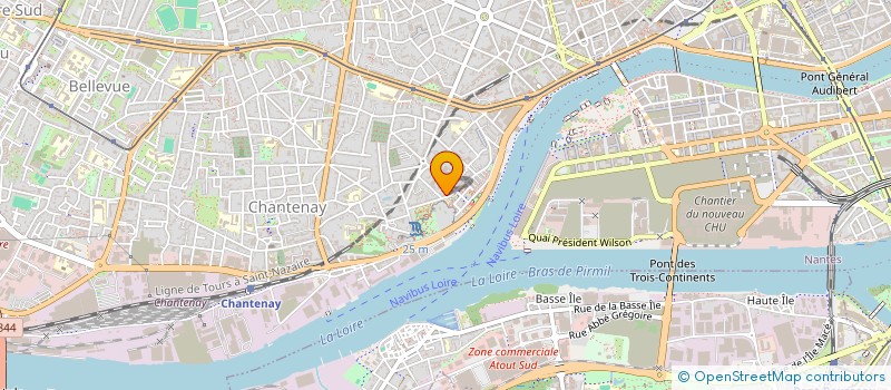 localisation de l'entreprise SCI VALENTIN à NANTES
