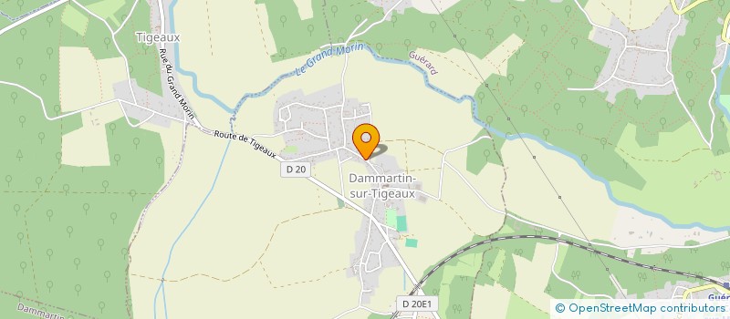 localisation de l'entreprise SCI VALENTIN  DAMMARTIN-SUR-TIGEAUX