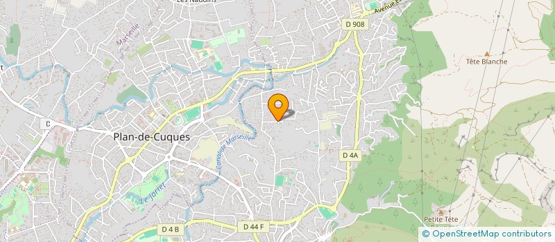 localisation de l'entreprise SCI VALENTIN  ALLAUCH