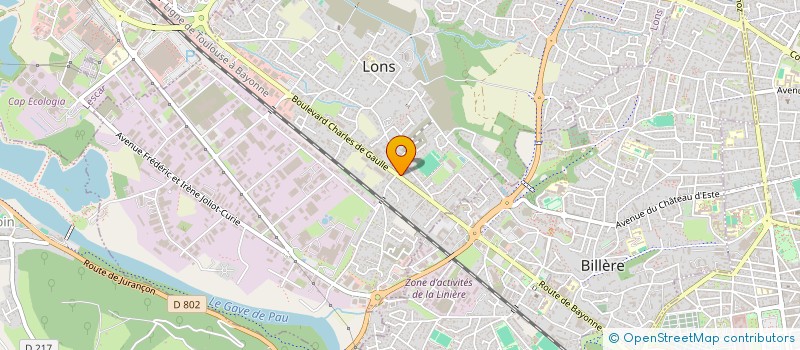 localisation de l'entreprise SCI VALENTIN à LONS