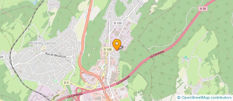 localisation de l'entreprise SCI VALENTIN  CHATILLON-LE-DUC