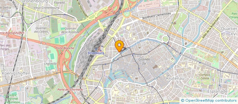 localisation de l'entreprise SCI VALENTIN IV  STRASBOURG