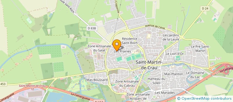localisation de l'entreprise SCI VALENTIN JAUME à SAINT-MARTIN-DE-CRAU