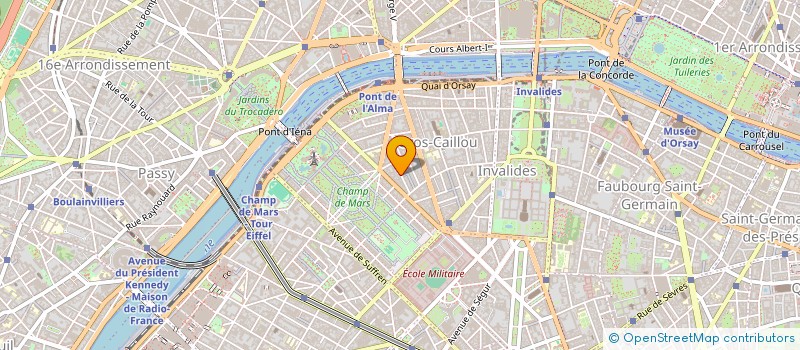 localisation de l'entreprise SCI VALENTIN MARIPOSA  PARIS