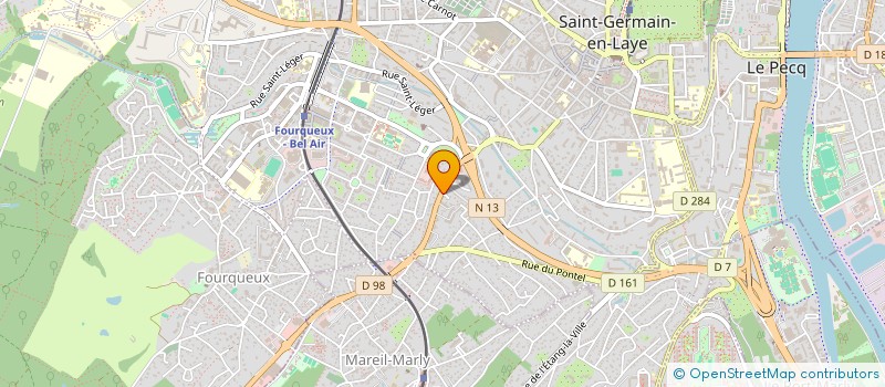 localisation de l'entreprise SCI VALENTINA  SAINT-GERMAIN-EN-LAYE