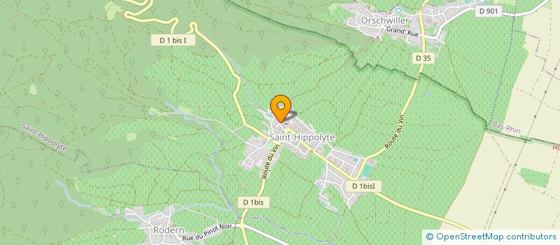 localisation de l'entreprise SCI VALENTINE à SAINT-HIPPOLYTE
