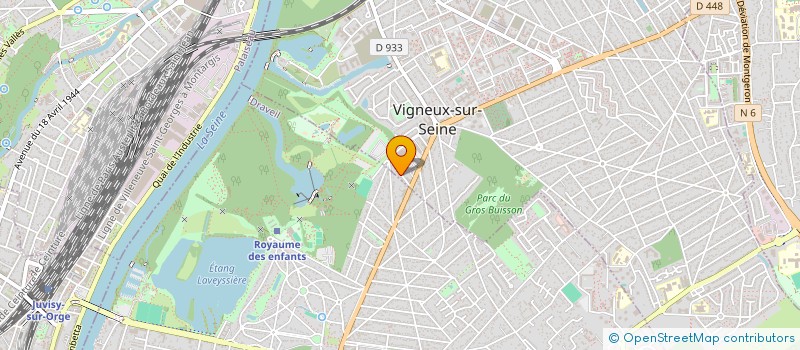 localisation de l'entreprise SCI VALENTINE à VIGNEUX-SUR-SEINE