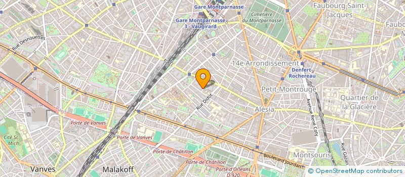 localisation de l'entreprise SCI VALENTINE  PARIS