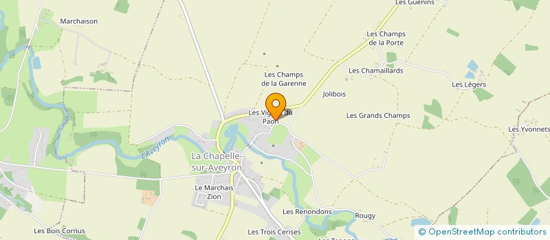 localisation de l'entreprise SCI VALENTINE à CHATILLON-COLIGNY