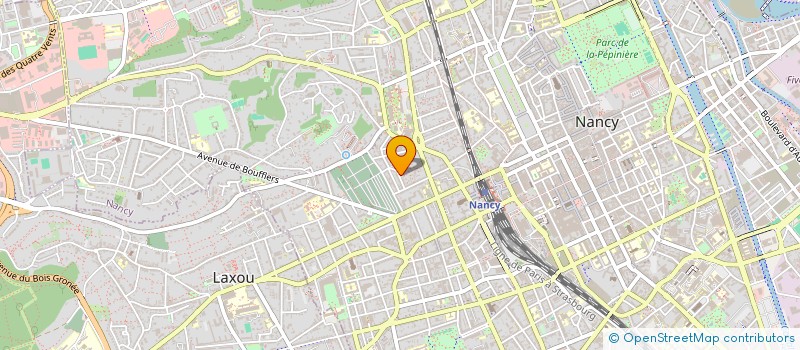 localisation de l'entreprise SCI VALENTINE  NANCY