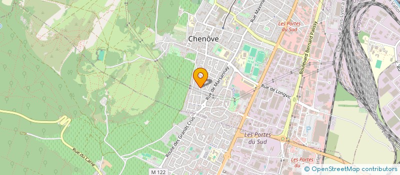 localisation de l'entreprise SCI VALENTINE à CHENOVE