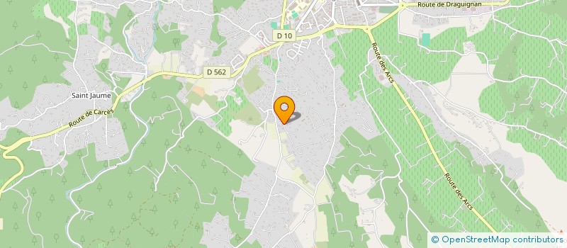 localisation de l'entreprise SCI VALENTINE  LORGUES