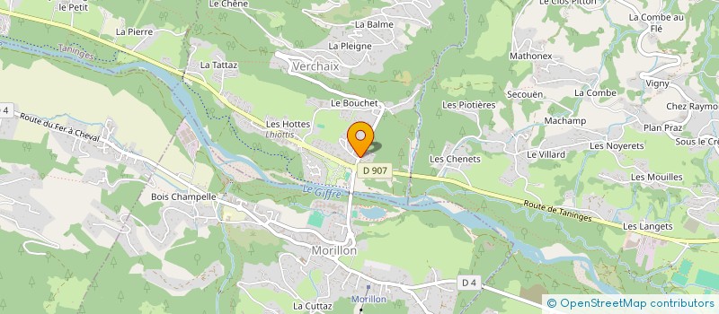 localisation de l'entreprise SCI VALENTINE  VERCHAIX