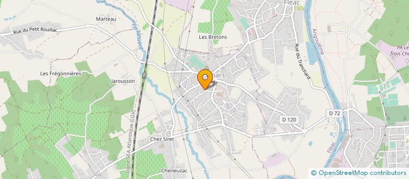 localisation de l'entreprise SCI VALENTINE à LINARS