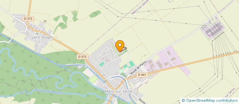 localisation de l'entreprise SCI VALENTINE  MERY-SUR-SEINE