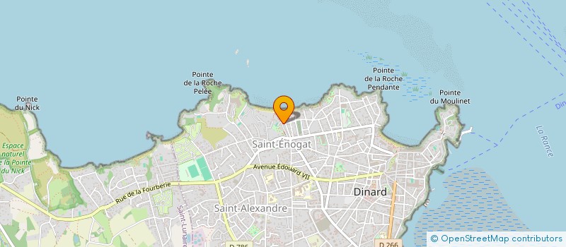 localisation de l'entreprise SCI VALENTINE  DINARD