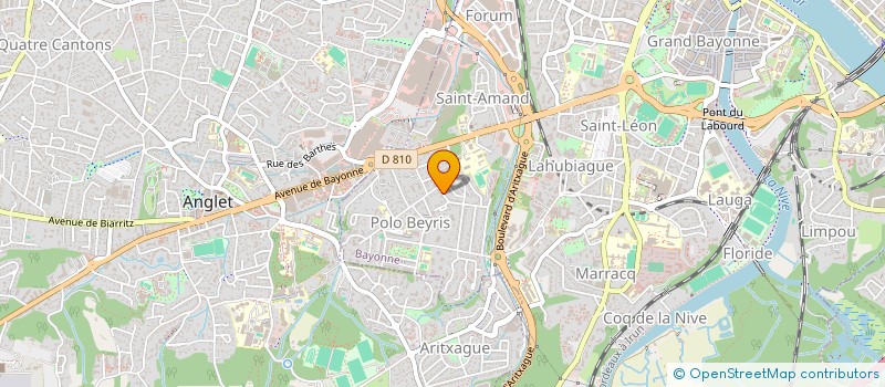 localisation de l'entreprise SCI VALENTINE à BAYONNE