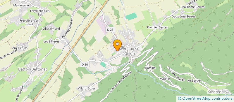 localisation de l'entreprise SCI VALENTINE  LA RAVOIRE