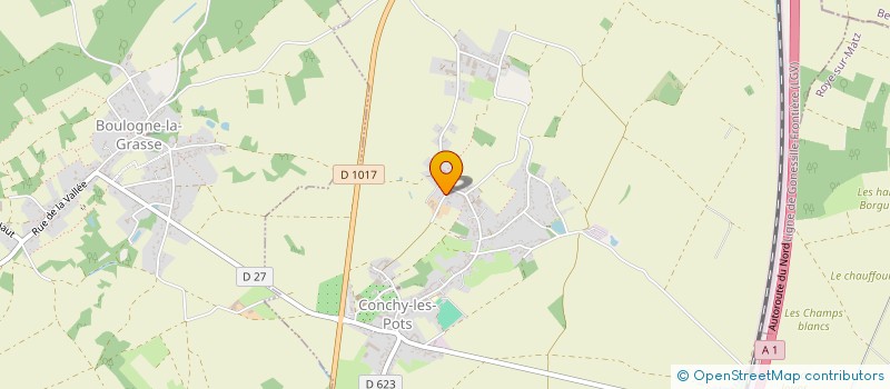 localisation de l'entreprise SCI VALENTINE IMMO  CONCHY-LES-POTS