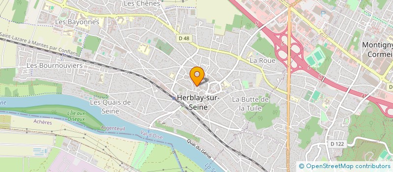localisation de l'entreprise SCI VALENTINO à HERBLAY-SUR-SEINE