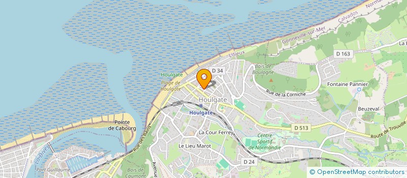 localisation de l'entreprise SCI VALENTINO  HOULGATE