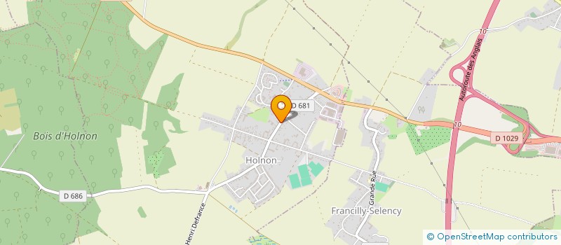 localisation de l'entreprise SCI VALENTINUZZI-SADER  HOLNON