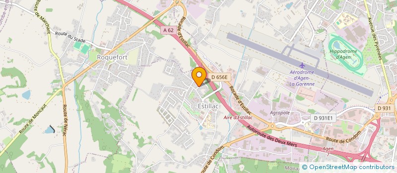 localisation de l'entreprise SCI VALENZA  ESTILLAC