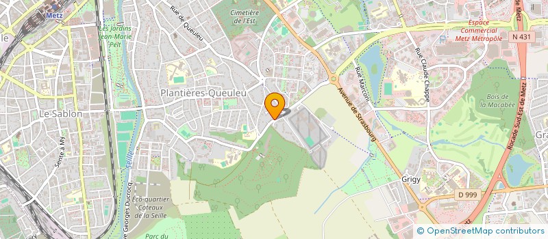 localisation de l'entreprise SCI VALEOH 1  METZ