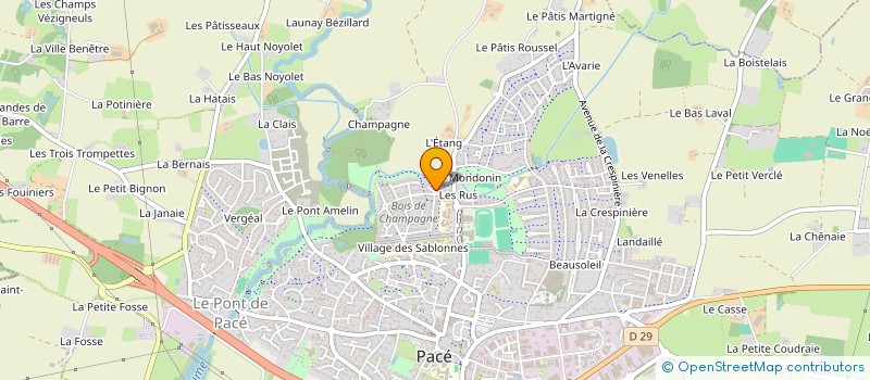 localisation de l'entreprise SCI VALEPHIL à PACE