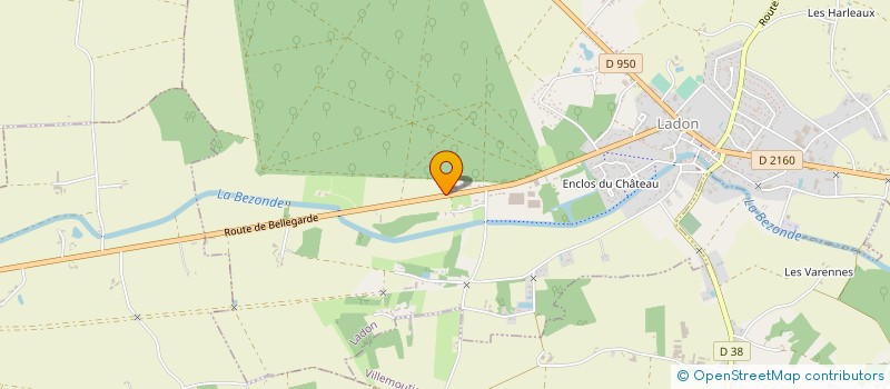 localisation de l'entreprise SCI VALEPIN à LADON