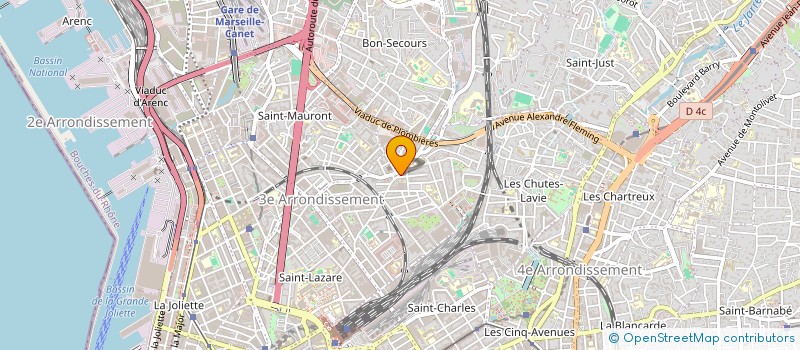 localisation de l'entreprise SCI VALEQUE  MARSEILLE