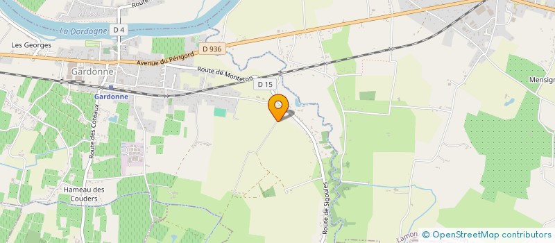 localisation de l'entreprise SCI VALER  LAMONZIE-SAINT-MARTIN