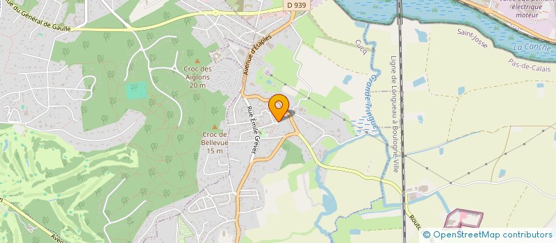 localisation de l'entreprise SCI VALER  CUCQ