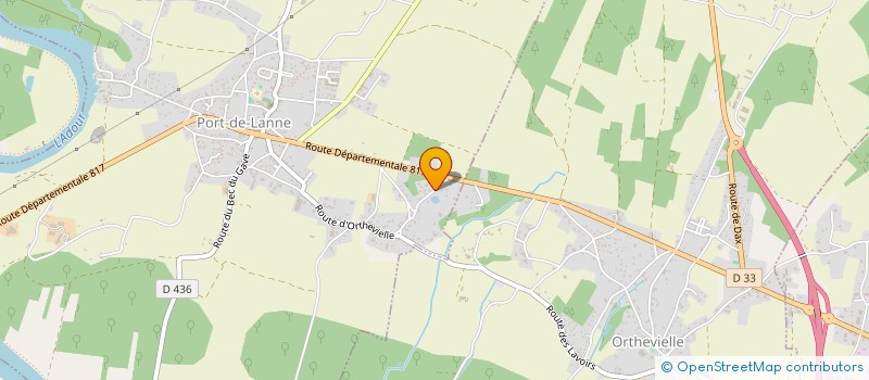 localisation de l'entreprise SCI VALERE  PORT-DE-LANNE