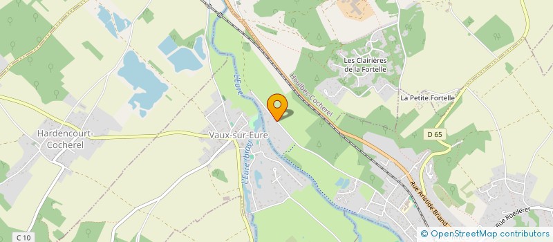 localisation de l'entreprise SCI VALERENT  MENILLES