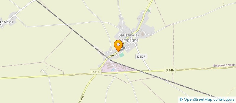 localisation de l'entreprise SCI VALERIANE  MORGNY