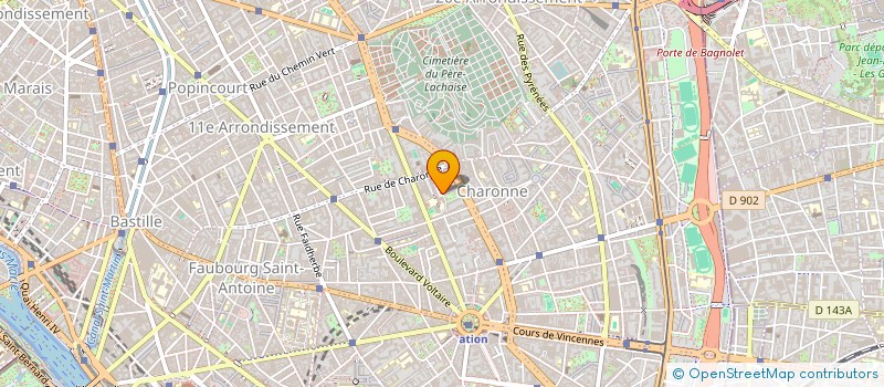 localisation de l'entreprise SCI VALERIC  PARIS