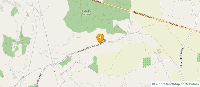 localisation de l'entreprise SCI VALERIES  SAINT-PIERRE-EN-AUGE