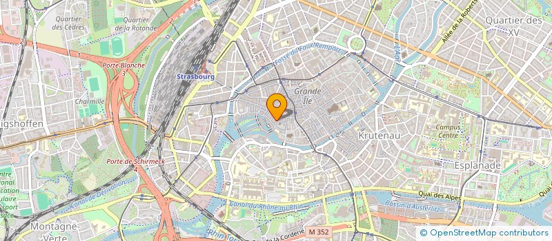 localisation de l'entreprise SCI VALERIO  STRASBOURG