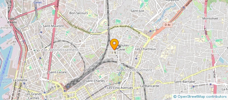 localisation de l'entreprise SCI VALERIO à MARSEILLE