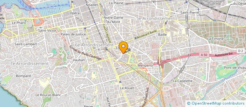 localisation de l'entreprise SCI VALERION à MARSEILLE