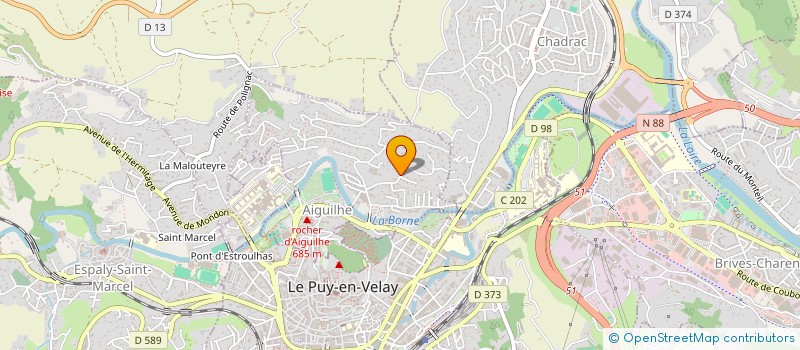 localisation de l'entreprise SCI VALERO à AIGUILHE