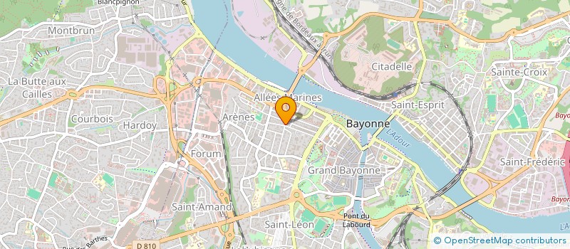 localisation de l'entreprise SCI VALERO B.D. à BAYONNE