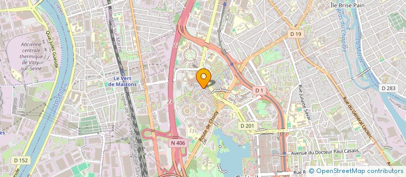 localisation de l'entreprise SCI VALERY à CRETEIL