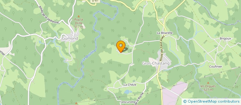 localisation de l'entreprise SCI VALERY  GROS-CHASTANG